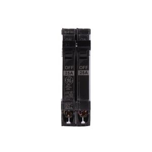 GE Industrial THQP225 Plug-In Mount Type THQP Feeder Molded Case Circuit Breaker 2-Pole 25-Amp 120/240-Volt AC