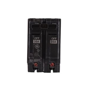 GE Industrial THQL2135 Plug-In Mount Type THQL Feeder Molded Case Circuit Breaker 2-Pole 35-Amp 120/240-Volt AC