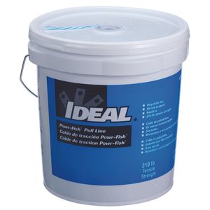 Ideal Industries 31-340 Pull Line 6500-ft 210 lb White With Blue Tracer Powr-Fish