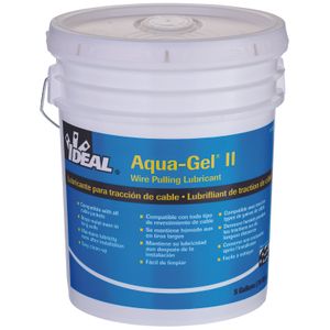 Ideal Industries 31-375 Cable Pulling Lubricant 5 gal Bucket Blue Aqua-Gel II