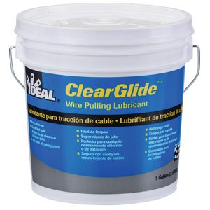 Ideal Industries 31-381 Wire Pulling Lubricant 1 gal Bucket Clear ClearGlide