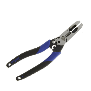 Ideal Industries 45-110 Forged Heavy Duty Wire Stripper 8-16-AWG Solid 10-18-AWG Stranded 8-3/4-Inch Ergonomic Smart-Grip Textured Handle