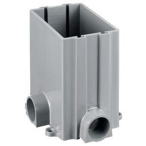 Hubbell-Wiring PFBRG1 Plastic 1-Gang Multi-Service Floor Box 6.90-Inch x 5.44-Inch x 3-Inch 14.3-Cubic-Inch ScrubShield