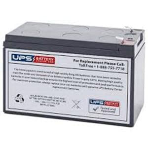 Jasco RB1270 RB Series General Purpose Rechargeable Battery 7.5-Amp-Hour 12-Volt Sealed Lead Acid F1 Or F2 Terminal