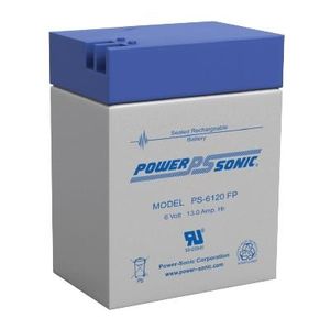 Jasco RB6140 RB Series General Purpose Rechargeable Battery 14-Amp-Hour 6-Volt Sealed Lead Acid FP Terminal