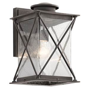 Kichler 49745WZC Wall Light 150-Watt 120-Volt Weathered Zinc Argyle