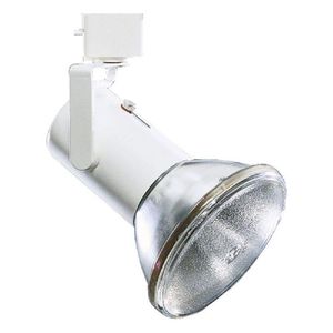 Lightolier 9021WH Mini Universal Track Light Matte White Lytespan