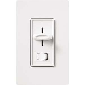 Lutron SCL-153P-WH 120-Volt AC at 60-Hz 1-Pole 3-Way Preset Dimmer White Skylark CL