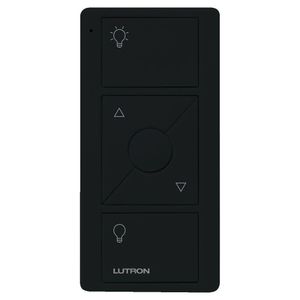 Lutron PJ2-3BRL-GBL-L01 3-Volt 3-Button With Raise/Lower Wireless Remote Control Black Pico