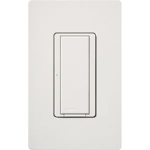 Lutron MRF2S-8S-DV-WH 120 - 277-Volt 1-Pole 3-Way Specification Grade Electronic Multi-Location Wireless RF Switch White Maestro