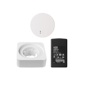 Lutron RR-PROC3-KIT Shelf-Mount All-In-One Processor 5.57-Inch x 5.57-Inch x 2.25-Inch White RadioRA 3