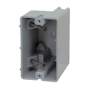 Madison Electric MSB1G PVC 1-Gang Original Smart Box 2.25-Inch x 3.75-Inch x 3.5-Inch 18.5-Cubic-Inch