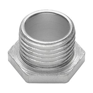 Crouse-Hinds 50 Steel Non-Insulated Throat Hex Head Conduit Bushed Nipple 1/2-Inch