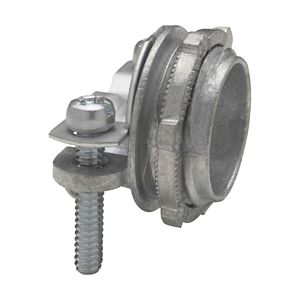 Crouse-Hinds 2631 Die Cast Zinc Clamp-On Service Entrance Cable Connector 3/4-Inch (2) 14-10-AWG (3) 14-12-AWG Romex