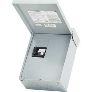 Midwest Electric UG412RMW250 Galvanized Steel 1-Phase 2-Pole Non-Fused GFCI Disconnect Spa Panel 50-Amp