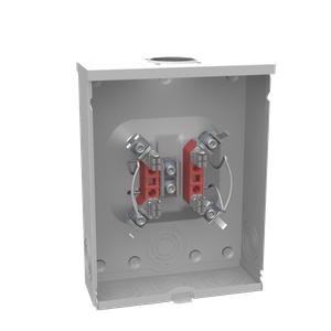 Milbank U7040-RL-KK-DPL 1-Phase Ringless Meter Socket With Horn Bypass 4 Jaw 1-Position 200-Amp