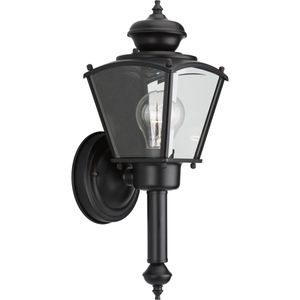 Progress Lighting P5846-31 1-Light Wall Torch 60-Watt 120-Volt Black Painted BrassGUARD