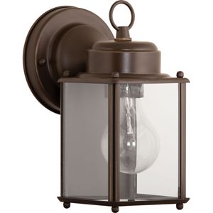 Progress Lighting P5607-20 1-Light Coach Lantern 100-Watt 120-Volt Antique Bronze Painted