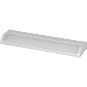 Progress Lighting P700001-028-30 LED Under Cabinet Light 7.5-Watt 120-Volt 3000K Satin White HIDE-A-LITE V