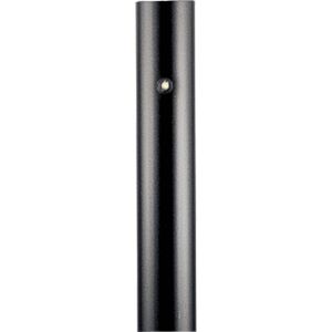 Progress Lighting P5390-31PC Aluminum Outdoor Post With Photocell 3-Inch x 84-Inch Black