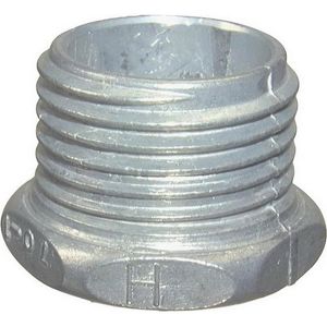 Sepco 96 Malleable Iron Non-Insulated Throat Hex Head Conduit Chase Nipple 2-1/2-Inch x 1.2-Inch