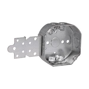 Crouse-Hinds TP308 Steel Standard Outlet Box 4-Inch x 4-Inch x 1-1/2-Inch 15.5-Cubic-Inch