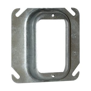 Crouse-Hinds TP488 Steel 1-Gang Raised Mud Ring 4-Inch x 4-Inch x 1-Inch 6.8-Cubic-Inch