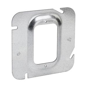 Crouse-Hinds TP578 Steel 1-Gang Outlet Box Cover 4-11/16-Inch x 4-11/16-Inch x 3/4-Inch