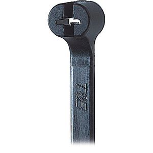 Thomas & Betts TY23MX Nylon 6.6 General Purpose Cable Tie 3.62-Inch Black Ty-Rap