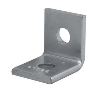 Unistrut P1026EG Electrogalvanized 1/4-Inch Steel 2-Hole 90-Degree Corner Angle Fitting