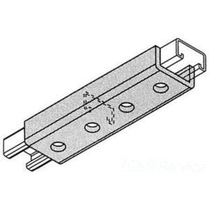 Versabar VF-5402 Electrogalvanized Steel 4-Hole U Splice