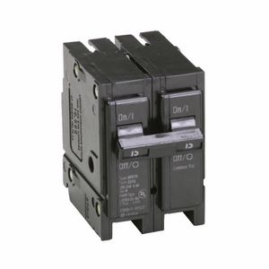 Eaton BR215 Plug-On Mount Type BR Circuit Breaker 2-Pole 15-Amp 120/240-Volt AC