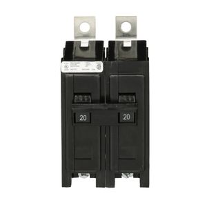 Eaton BAB2015 Bolt-On Mount Type BAB Industrial Miniature Circuit Breaker 2-Pole 15-Amp 120/240-Volt AC Quicklag