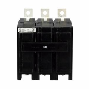 Eaton QBHW3060H Bolt-On Mount Type QBHW Industrial Miniature Circuit Breaker 3-Pole 60-Amp 240-Volt AC Quicklag