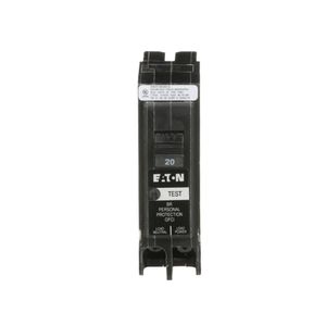 Eaton BRP120GF Plug-On Mount Type ETN01 Ground Fault Circuit Breaker 1-Pole 20-Amp 120/240-Volt