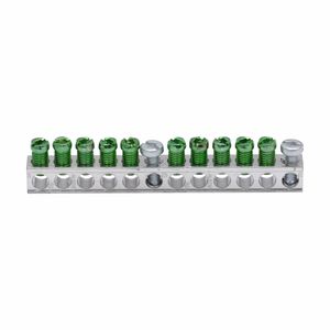 Eaton GBKP10 10-Circuit Ground Bar Kit For Type CH/BR Load Centers And Circuit Breakers