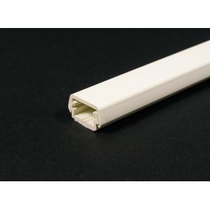 Wiremold 400BAC Ivory PVC 1-Channel Non-Metallic 2-Piece Raceway Base And Cover 7/8-Inch x 7/16-Inch x 5-ft 400 Series