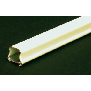 Wiremold V500 Ivory Scuffcoat Steel 1-Channel 1-Piece Raceway 3/4-Inch x 17/32-Inch x 10-ft 500 Series