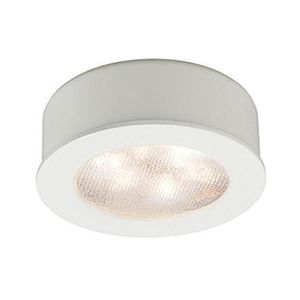 WAC Lighting HR-LED87-WT HR-LED87 Series Button Light 5-Watt 24-Volt 3000K White Responsible Lighting LEDme