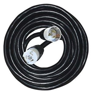 Voltec Industries 09-00214 STOW Temporary Power Cord 6/3-8/1 50-ft Black