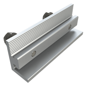 Unirac 303019M Mill Aluminum Pro-Series Bonding Splice Bar For Rail-Based Pitched Roof 4-Inch Length x 15/16-Inch Width x 1-1/2-Inch Height SunFrame