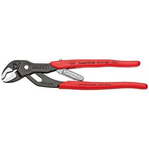 Knipex 85-01-250-SBA Water Pump Pliers With Automatic Adjustment 10-Inch Smart-Grip