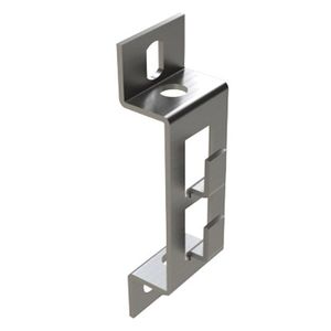 Basor Electric 2/0360 Pregalvanized Simple Lateral Suspension Bracket 30-mm x 103-mm