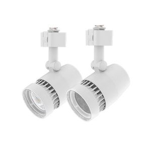 Solais XD20-40C-30K-1100-WH-L Dimmable Low-Mid Output 40-Degree Optic L-Track Fixture 12-Watt 120-Volt White