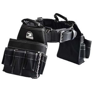 Contractor Pro B240S Electrician's Tool Belt Combo 27 Pockets Small 26 - 31-Inch Waist Black Gatorback