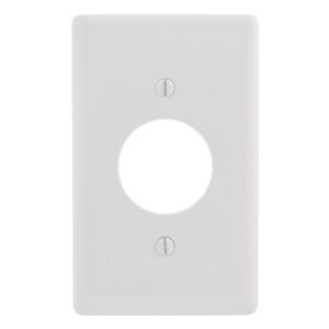 HPW NP7W WALLPLATE, 1-G, 1.40" OPNG