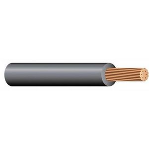 USE-4-BLK-COPPER-MR Stranded Copper RHH-RHW Underground Service Entrance Cable 4-AWG 2500-ft Master Reel Black