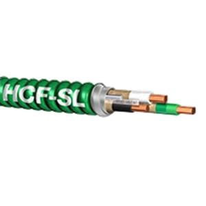 HCF-AC-STL-12/3-SOL Solid Copper Conductor Steel Armored AC Health Care Facilities Cable 12/3