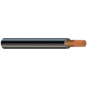 WELD-4/0 Stranded Bare Copper Welding Cable 4/0-AWG 500-ft Reel Black