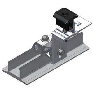 SnapnRack 242-92642 Aluminum Universal Mount Kit 3.1-Inch x 7-1/2-Inch for SpeedSeal Track SpeedSeal